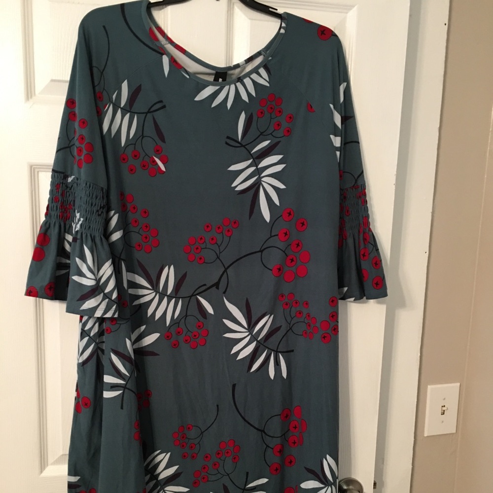 Agnes and Dora mistletoe walker dress